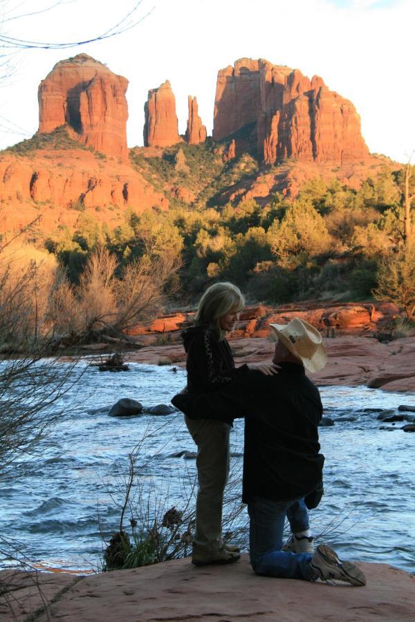 Cathedral Casita At Sedona Cathedral Hideaway Llc Villa Bagian luar foto