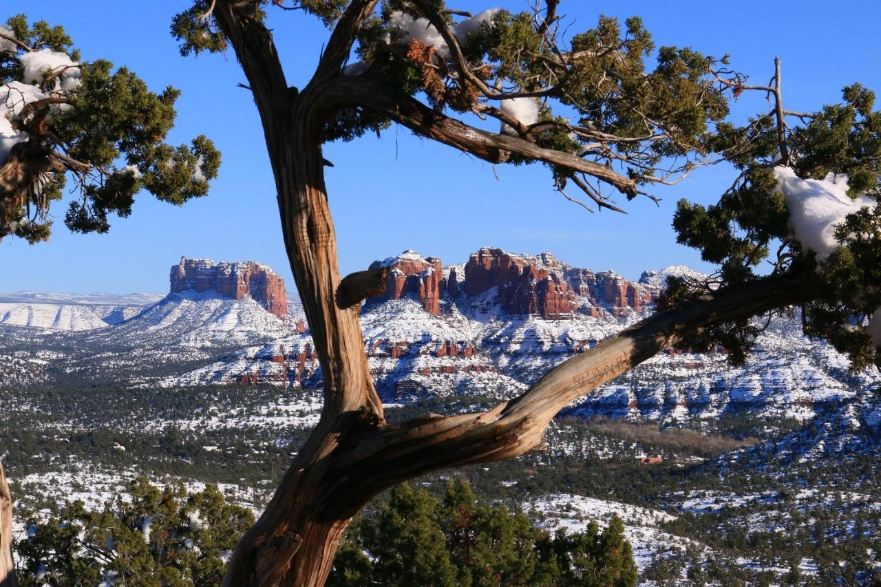 Cathedral Casita At Sedona Cathedral Hideaway Llc Villa Bagian luar foto