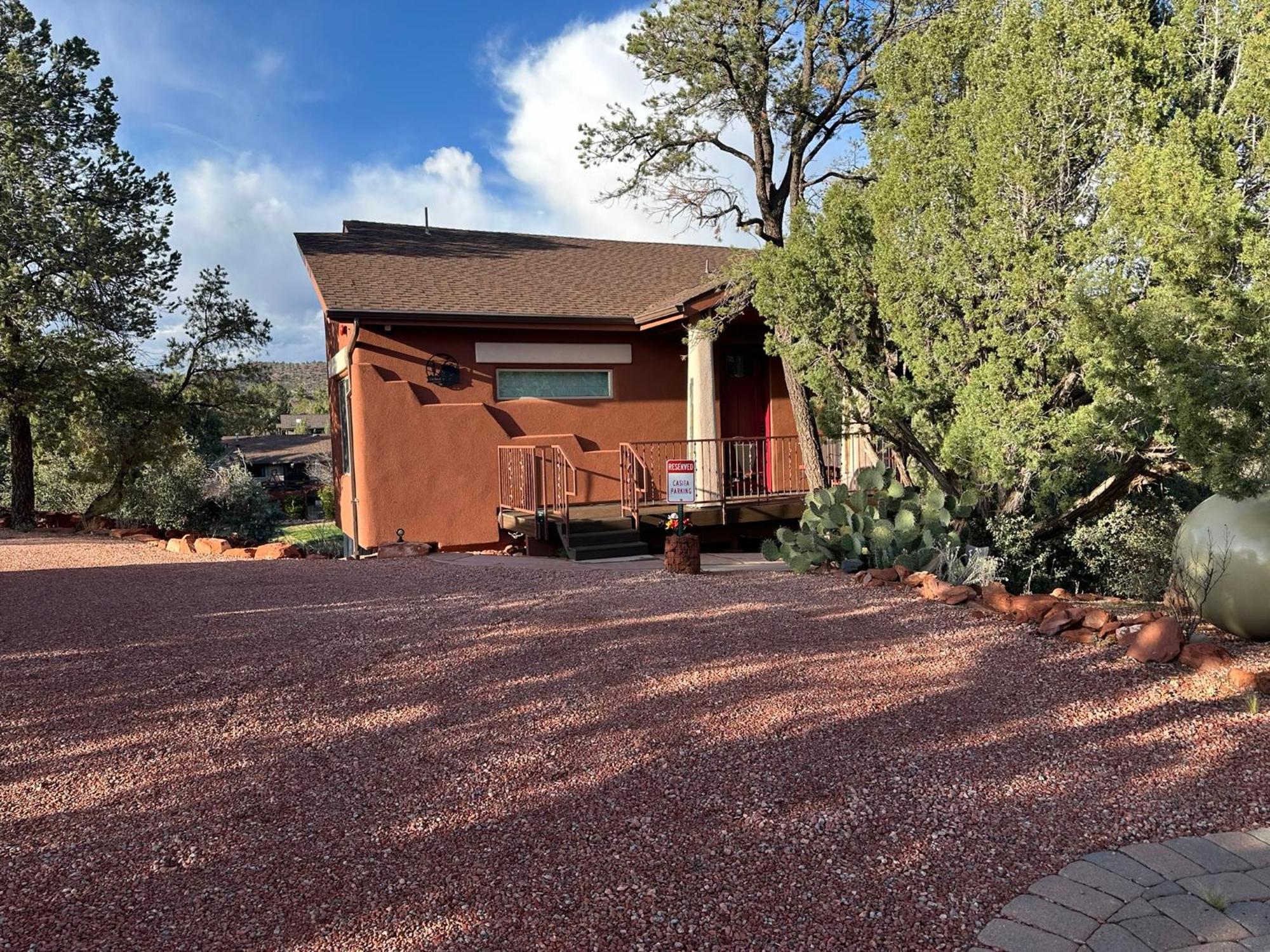 Cathedral Casita At Sedona Cathedral Hideaway Llc Villa Bagian luar foto